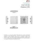 New Lte 4G Cpe Outdoor Cat Model LCE122A Tdd B38/40/41/42/43/48. Fixed Price $149.00.