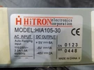Hitron Power Supply Model HIA105-30 Fits Telrad 76-710-1650 115/230V 2.2A/1.0A. Fixed Price $399.00.