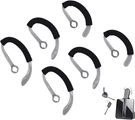6PCS S/m/l Plantronics Earhooks/earclip For Savi CS540 W740 W745 W440 W/ Sleeves. Fixed Price $12.99.