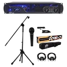 Peavey Ipr 2-CHANNEL Lightweight 3000W Power Amplifier +MSP1 Mic System. Fixed Price $749.99.