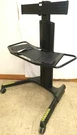 Chief Lpaub Large Fusion Mobile Av Cart W/ FCA613B Height Adjustable Shelf. Fixed Price $809.94.