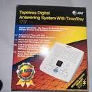 At&t 1717 Digital Answering System Machine With Time/day Power Adapter Nos. Fixed Price $30.00.