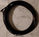 CAT5E Shielded Black Patch Cable, 50', Stp, RJ45. Fixed Price $12.50.