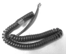 5-PACK Lot Handset Cord Xblue X2020 X3030 X4040 IP8G Phone Voip Charcoal 9FT. Fixed Price $12.99.