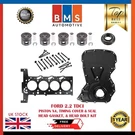 Ford Tdci 2.2 Diesel Cvra Head Gasket With Bolts And Timing Cover & Pistons Set. Fixed Price $580.35.