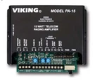 Viking Electronics Watt Paging Amplifier And Loud Ringer PA-15 Upc 6156872.... Fixed Price $210.99.