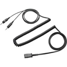 Plantronics Qd To Dual 3.5MM Cable 28959-01 For H-series Headset *new In Package. Fixed Price $12.00.