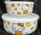 Hello Kitty Halloween 2024 Piece Food Storage Bowl Container Set Pumpkins. Fixed Price $19.20.