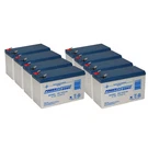 Power-sonic 12V 7AH F2 Battery Compatible With Best Fe 1.15KVA 8 Pack. Fixed Price $159.99.